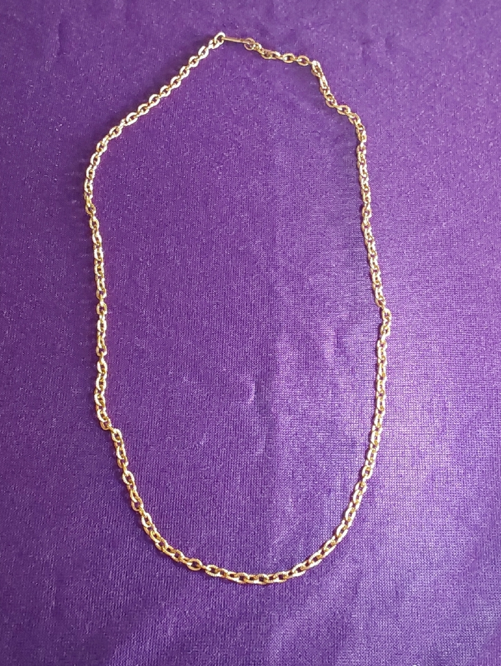 VTG Sarah Coventry Gold-Tone Twisted Link Necklace